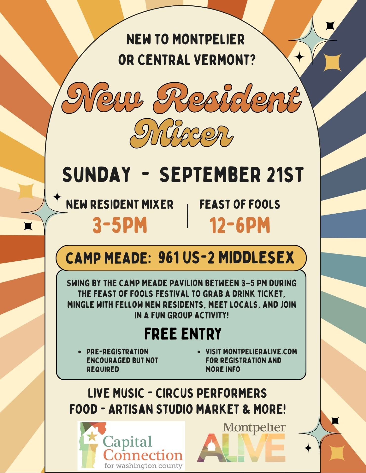 New Resident Mixer at Camp Meade